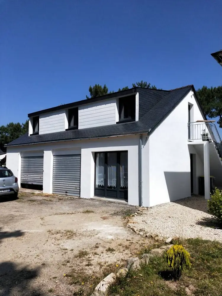 Pose d'une d'une toiture